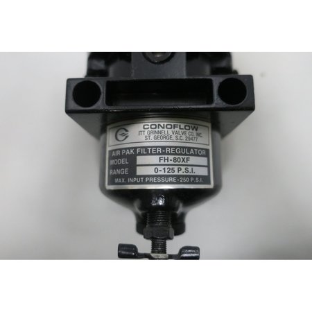 Itt Grinnell Conoflow 14In 0125Psi Npt Pneumatic FilterRegulator FH-80XF